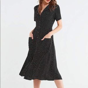Urban Outfitters “Button-Down Midi Shirt Dress”